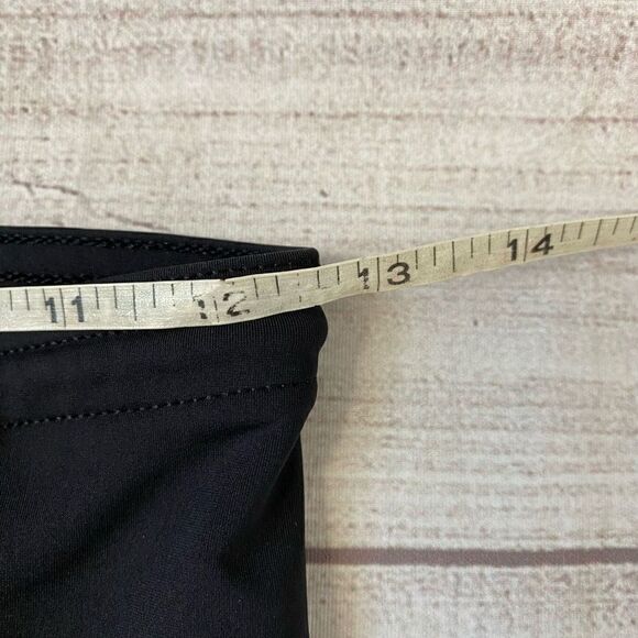 Trek Bicycle Cycling Tights Women M Pull On W/drawstring & Back Leg Reflector - Picture 10 of 10